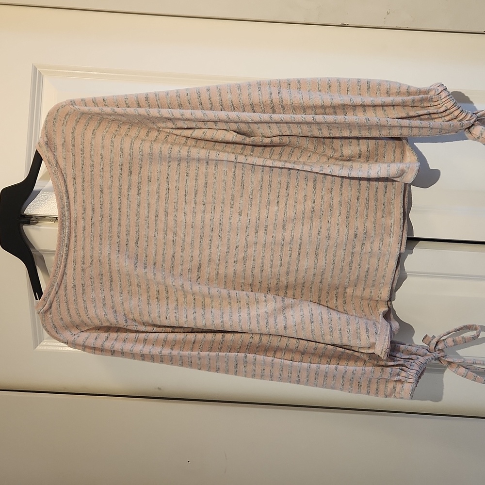 Pink Striped Sweater - Picture 2 of 2